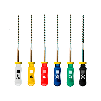 Dentaline Limas K-File #45-80 - Blíster de 6 uds