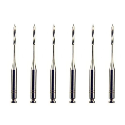 Dentaline Fresas Peeso #3, 32 mm - Blíster de 6 uds.